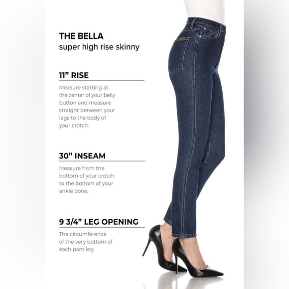 Joe’s Jeans The Bella 11” high rise Skinny ankle split front Gray‎ Size 27 - Picture 15 of 16